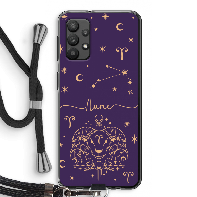 CaseCompany Transparentwithrope_stars_samsunga