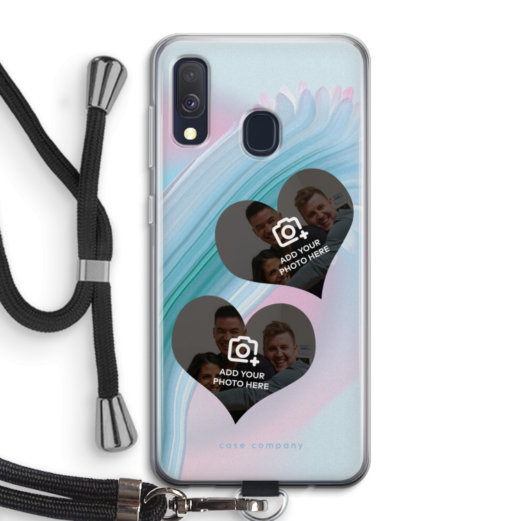 CaseCompany Transparentwithrope_hartjecustom_samsunga