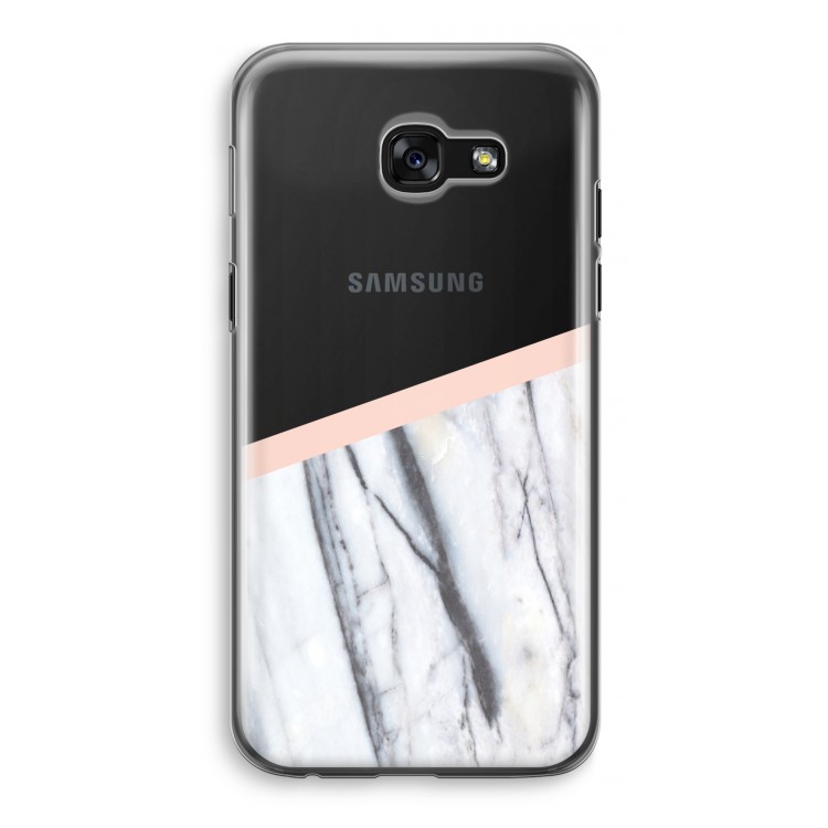 A touch of peach: Samsung Galaxy A5 (2017) Transparant Hoesje