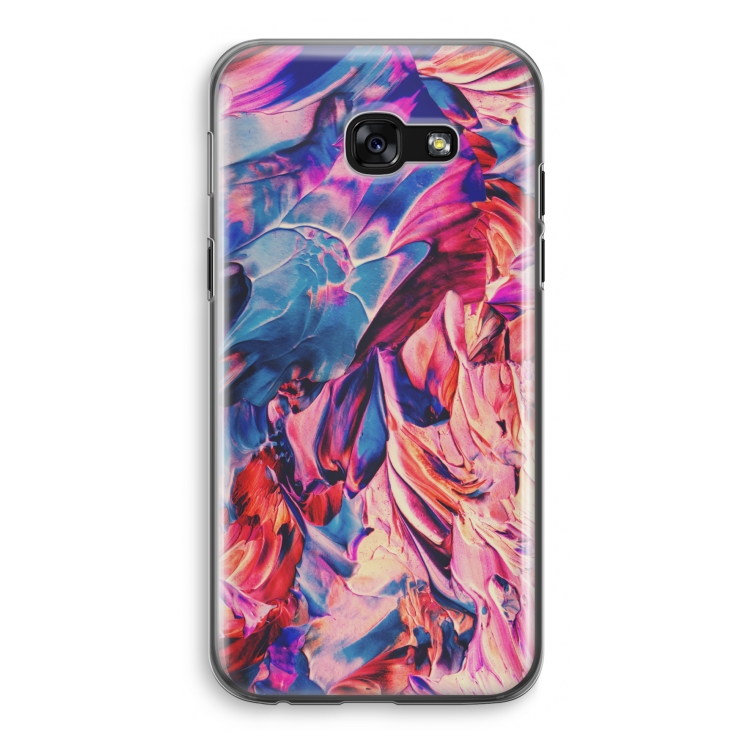 Pink Orchard: Samsung Galaxy A5 (2017) Transparant Hoesje