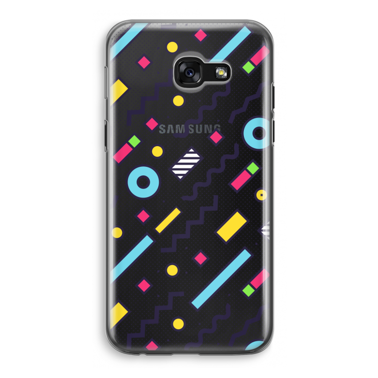 8-bit N°8: Samsung Galaxy A5 (2017) Transparant Hoesje