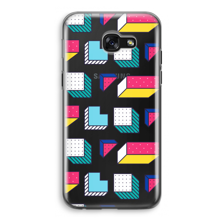 8-bit N°7: Samsung Galaxy A5 (2017) Transparant Hoesje