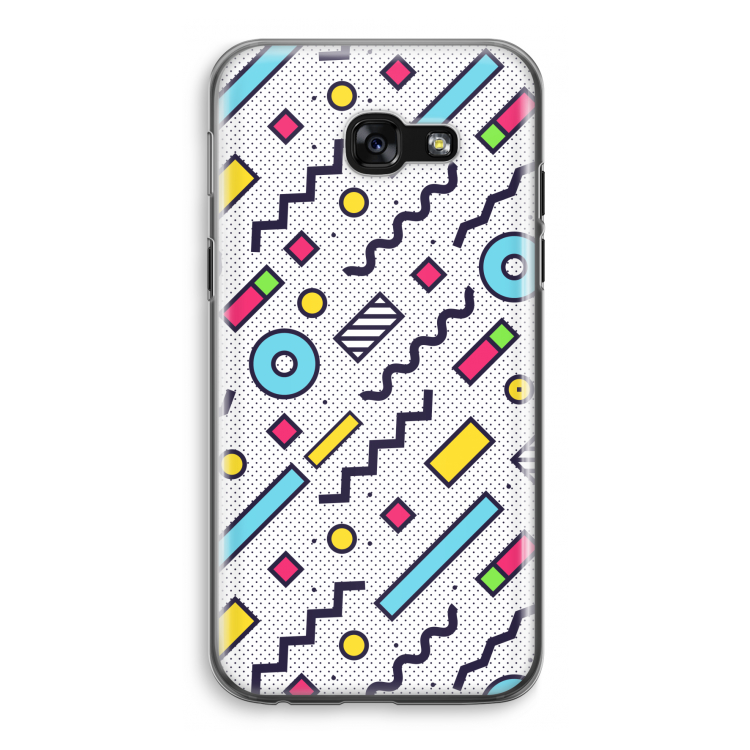 8-bit N°8: Samsung Galaxy A5 (2017) Transparant Hoesje