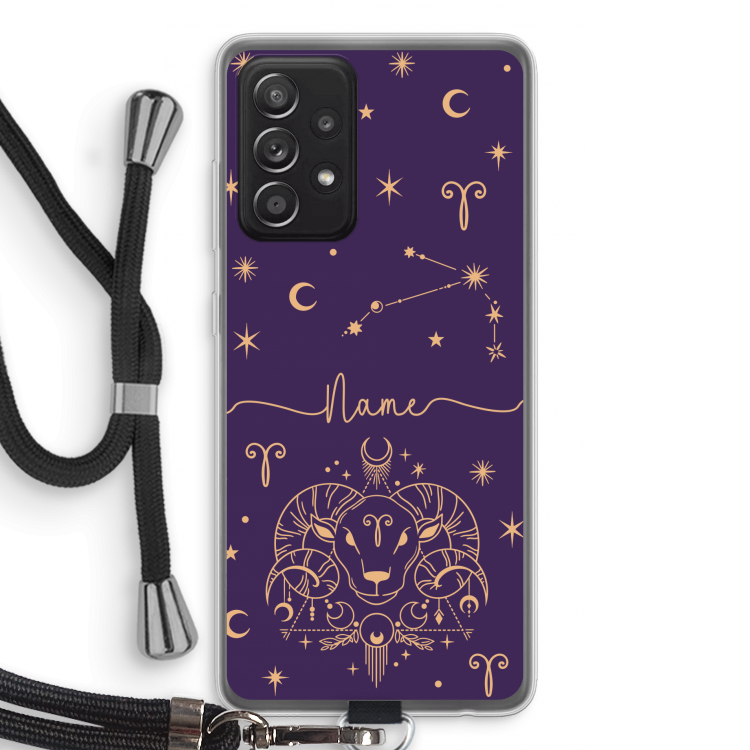 CaseCompany Transparentwithrope_stars_samsunga