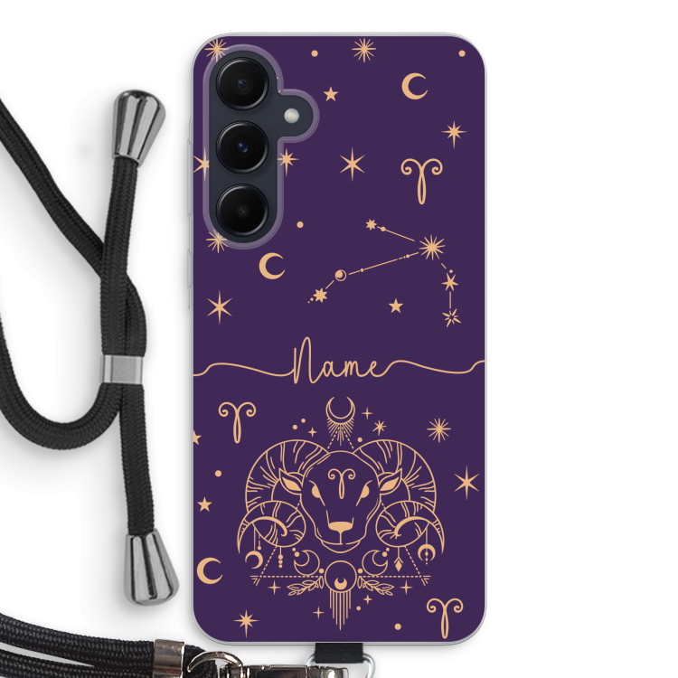 CaseCompany Transparentwithrope_stars_samsunga