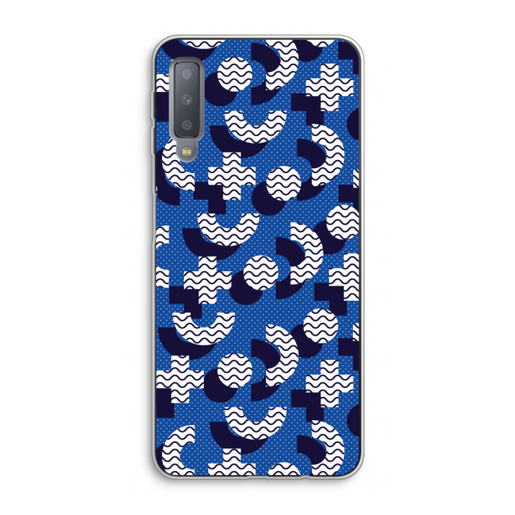 8-bit N°5: Samsung Galaxy A7 (2018) Transparant Hoesje