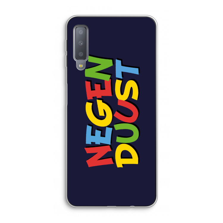 90's One: Samsung Galaxy A7 (2018) Transparant Hoesje