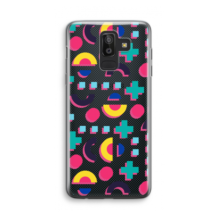 8-bit N°2: Samsung Galaxy J8 (2018) Transparant Hoesje