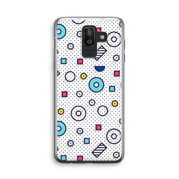 8-bit N°9: Samsung Galaxy J8 (2018) Transparant Hoesje