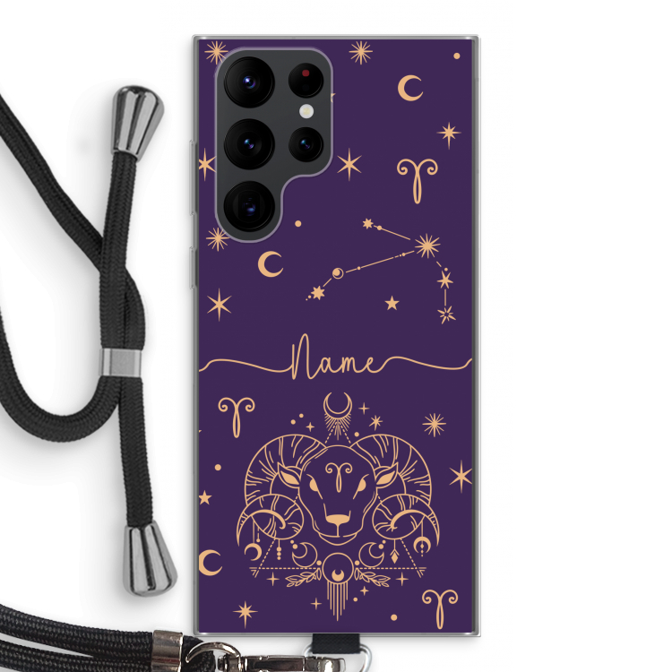 CaseCompany Transparentwithrope_stars_samsungs