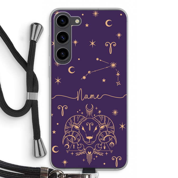 CaseCompany Transparentwithrope_stars_samsungs