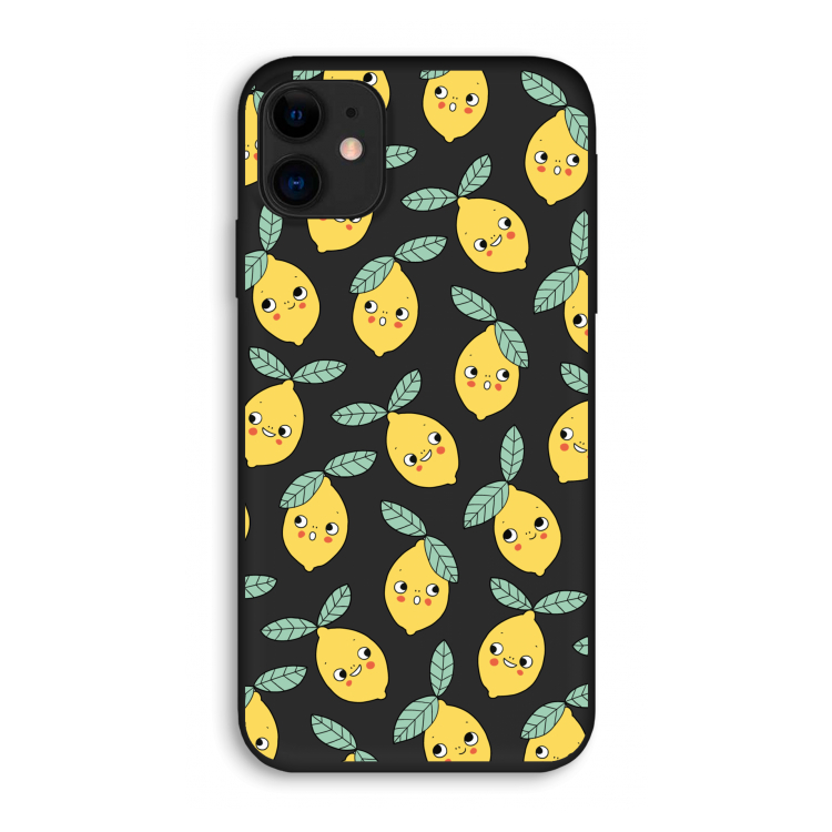 Citroenen: iPhone 11 Biologisch afbreekbaar hoesje