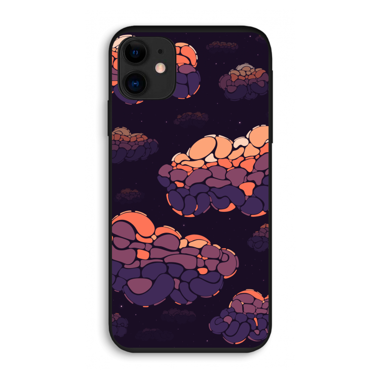 Patroon Wolken: iPhone 11 Biologisch afbreekbaar hoesje