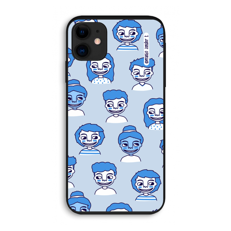 Gezichtjes: iPhone 11 Biologisch afbreekbaar hoesje