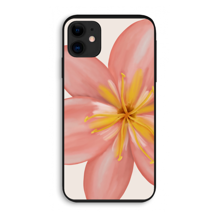 Pink Ellila Flower: iPhone 11 Biologisch afbreekbaar hoesje
