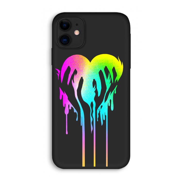Hold My Heart: iPhone 11 Biologisch afbreekbaar hoesje