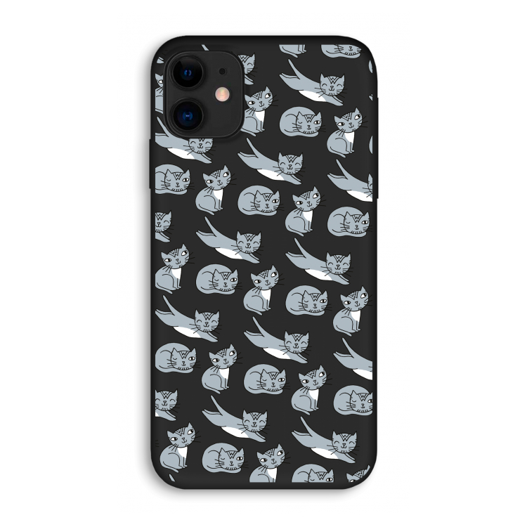 Poezen: iPhone 11 Biologisch afbreekbaar hoesje