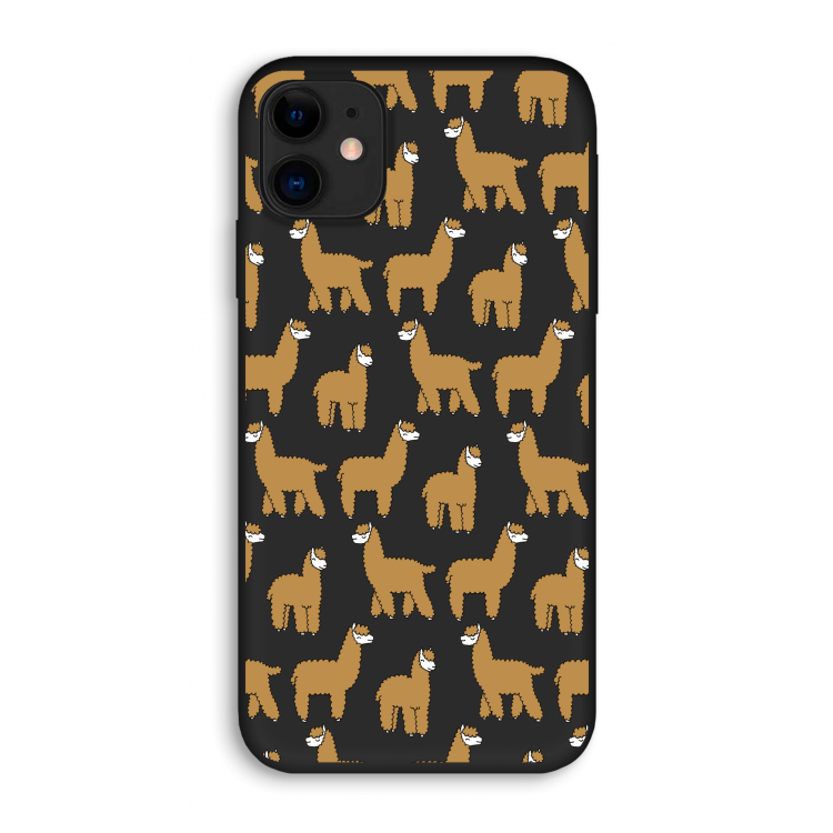 Alpacas: iPhone 11 Biologisch afbreekbaar hoesje