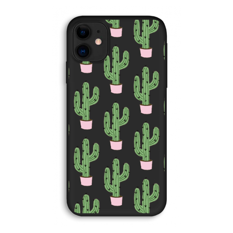 Cactus Lover: iPhone 11 Biologisch afbreekbaar hoesje