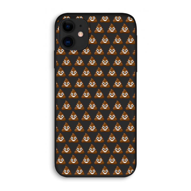 Poop emoji: iPhone 11 Biologisch afbreekbaar hoesje
