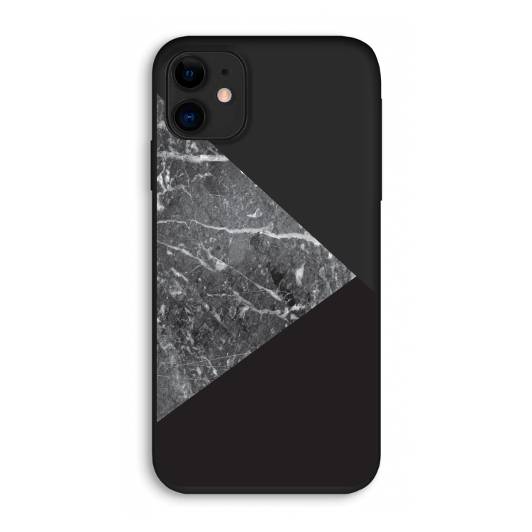 Combinatie marmer: iPhone 11 Biologisch afbreekbaar hoesje