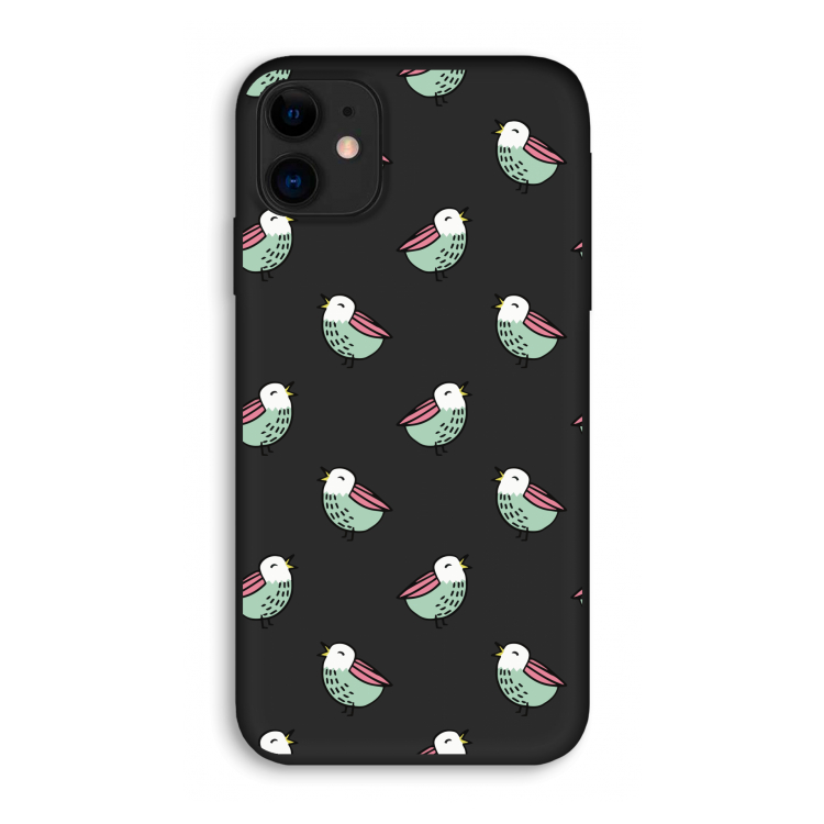 Vogeltjes: iPhone 11 Biologisch afbreekbaar hoesje
