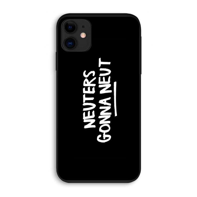 Neuters (zwart): iPhone 11 Biologisch afbreekbaar hoesje