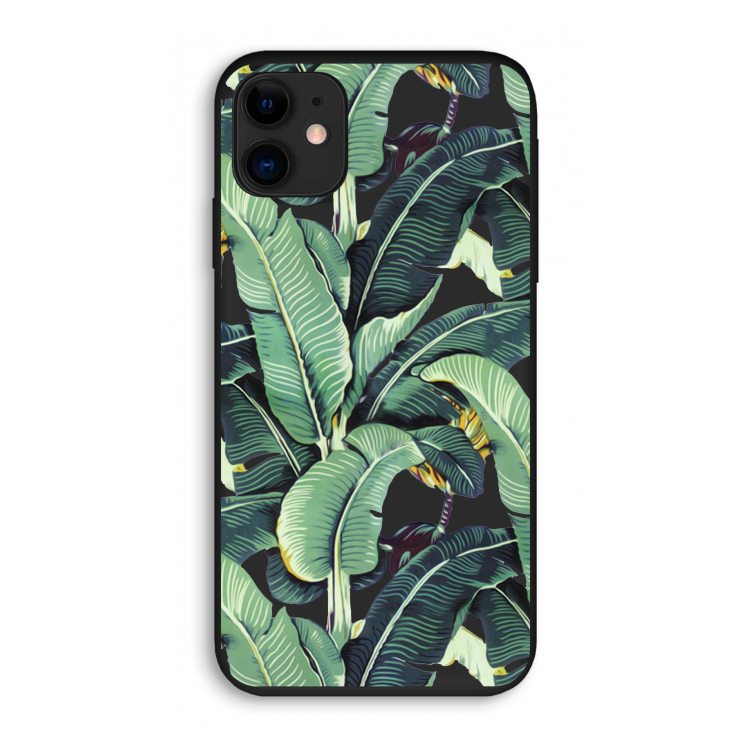 Bananenbladeren: iPhone 11 Biologisch afbreekbaar hoesje