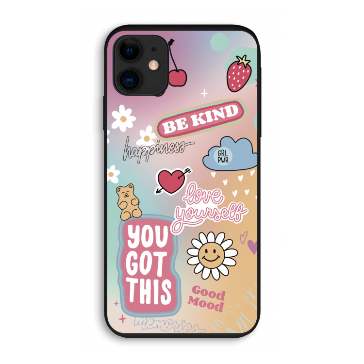 Positivity: iPhone 11 Biologisch afbreekbaar hoesje