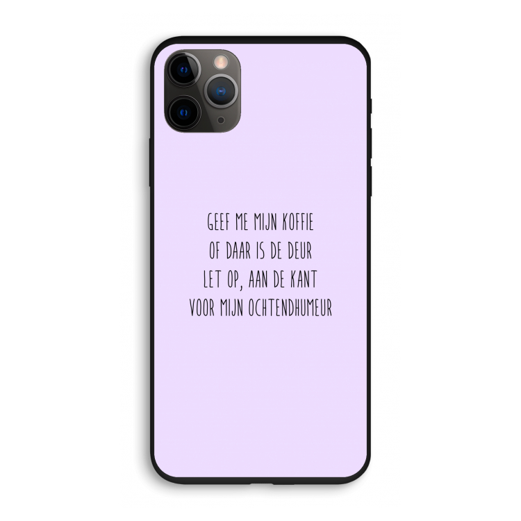 Ochtendhumeur: iPhone 11 Pro Biologisch afbreekbaar hoesje