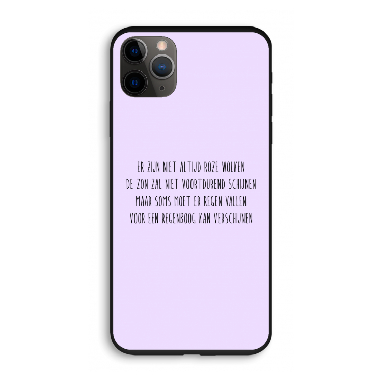 Regenboog: iPhone 11 Pro Biologisch afbreekbaar hoesje