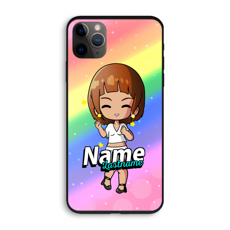 Chibi Maker vrouw: iPhone 11 Pro Biologisch afbreekbaar hoesje