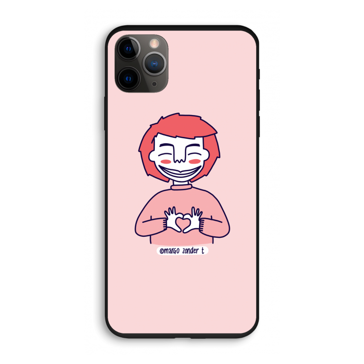 Hartje: iPhone 11 Pro Biologisch afbreekbaar hoesje