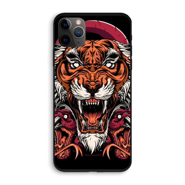 Tiger and Rattlesnakes: iPhone 11 Pro Biologisch afbreekbaar hoesje