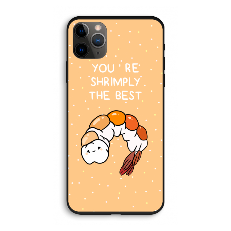 You're Shrimply The Best: iPhone 11 Pro Biologisch afbreekbaar hoesje