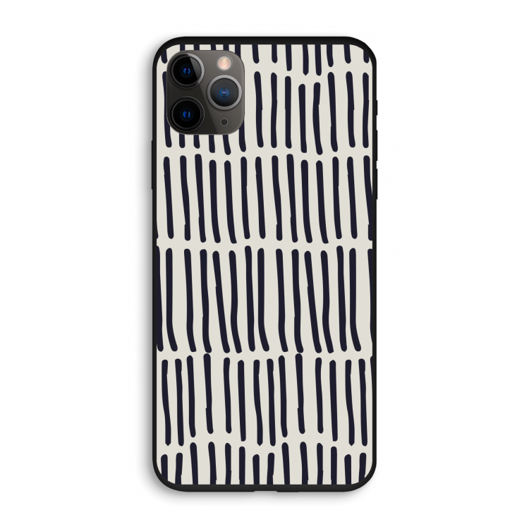 Moroccan stripes: iPhone 11 Pro Biologisch afbreekbaar hoesje
