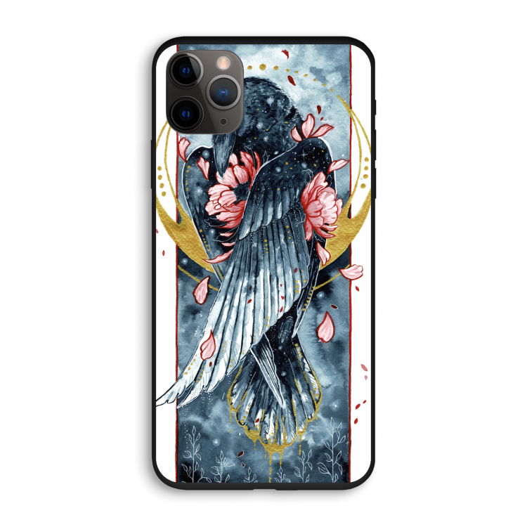 Golden Raven: iPhone 11 Pro Biologisch afbreekbaar hoesje