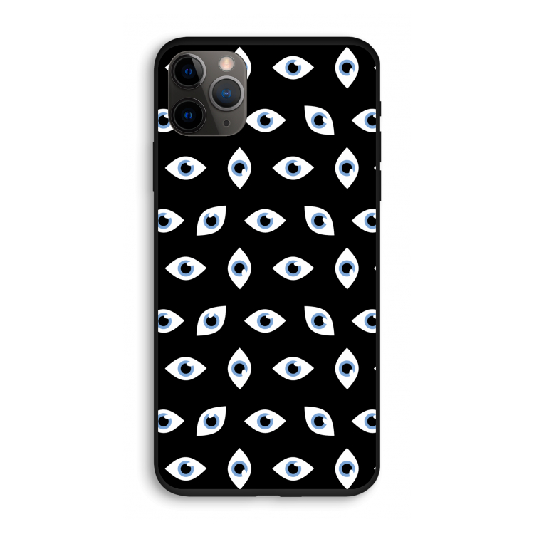 Eyes pattern: iPhone 11 Pro Biologisch afbreekbaar hoesje
