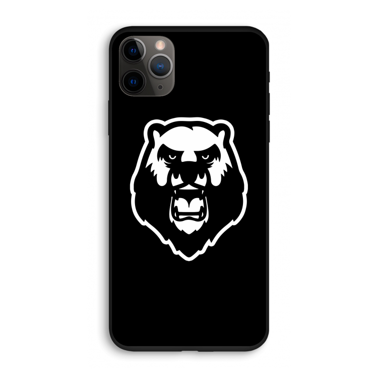 Angry Bear (black): iPhone 11 Pro Biologisch afbreekbaar hoesje