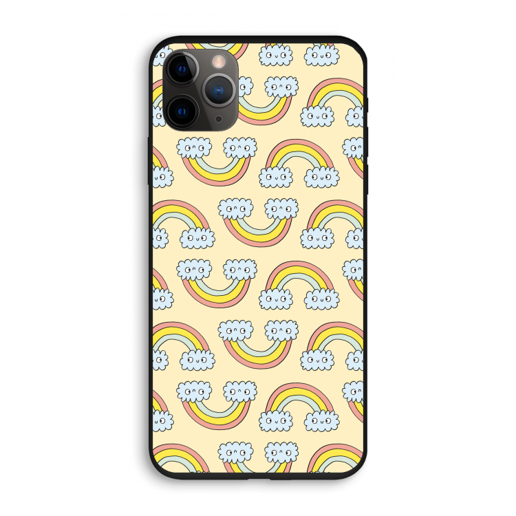 Regenboog: iPhone 11 Pro Biologisch afbreekbaar hoesje