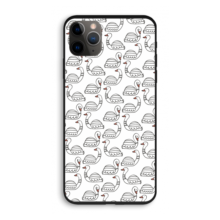 Zwanen: iPhone 11 Pro Biologisch afbreekbaar hoesje