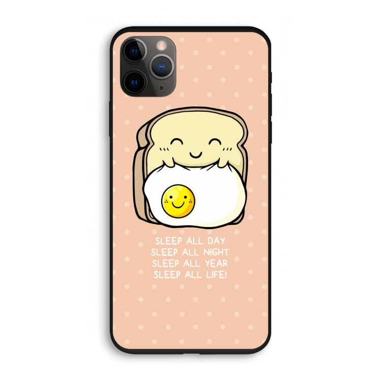 Sleep All Day: iPhone 11 Pro Biologisch afbreekbaar hoesje