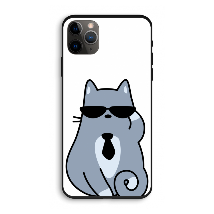 Cool cat: iPhone 11 Pro Biologisch afbreekbaar hoesje