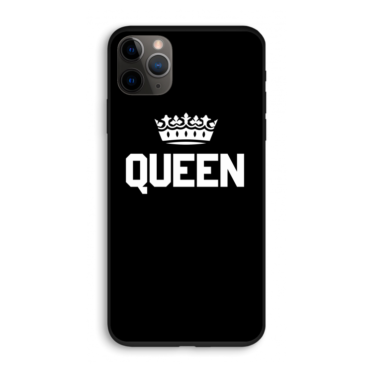Queen zwart: iPhone 11 Pro Biologisch afbreekbaar hoesje