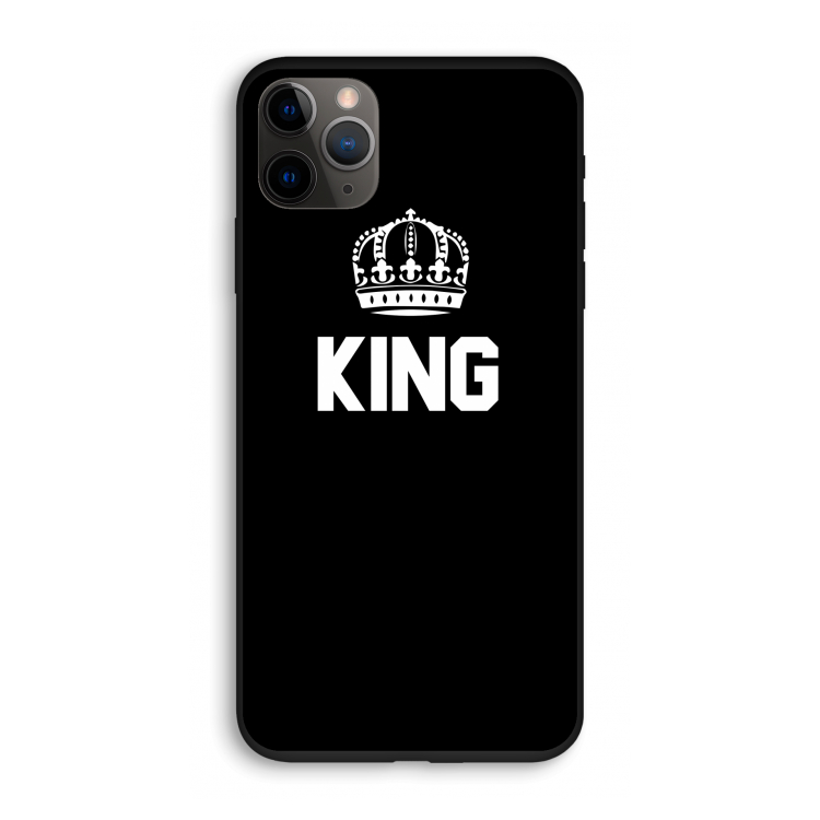 King zwart: iPhone 11 Pro Biologisch afbreekbaar hoesje