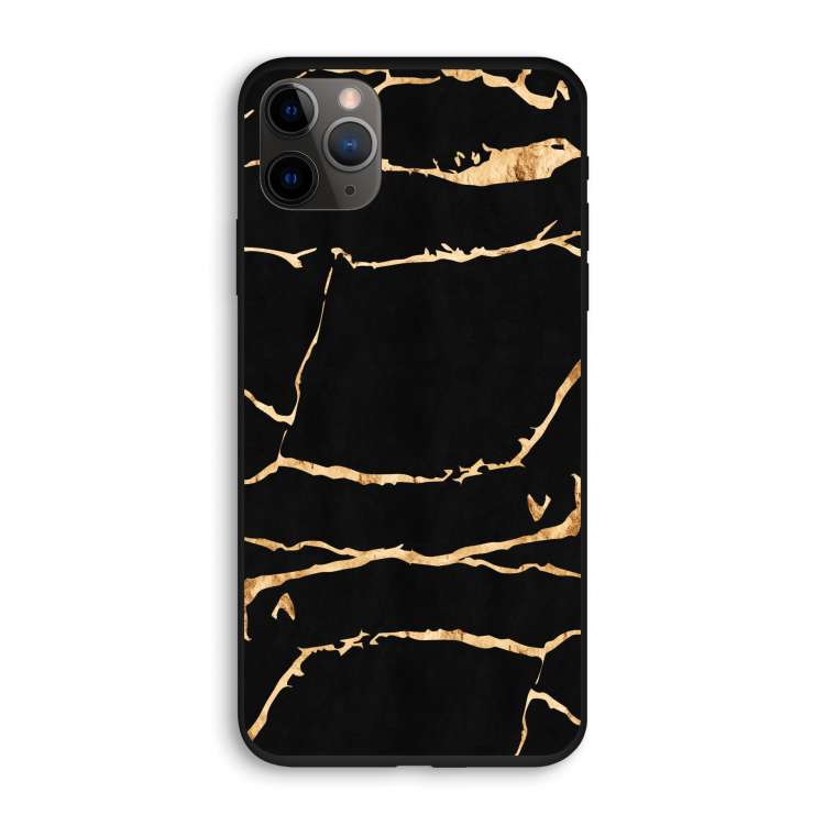 Gouden marmer: iPhone 11 Pro Biologisch afbreekbaar hoesje