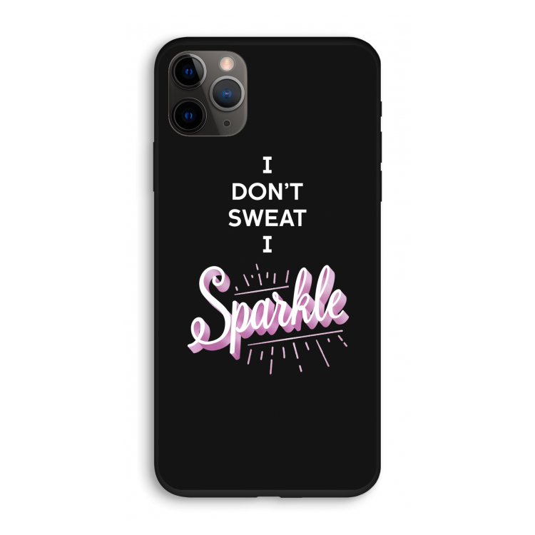 Sparkle quote: iPhone 11 Pro Biologisch afbreekbaar hoesje
