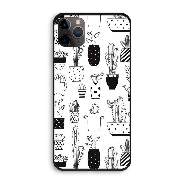 Cactusmotief: iPhone 11 Pro Biologisch afbreekbaar hoesje