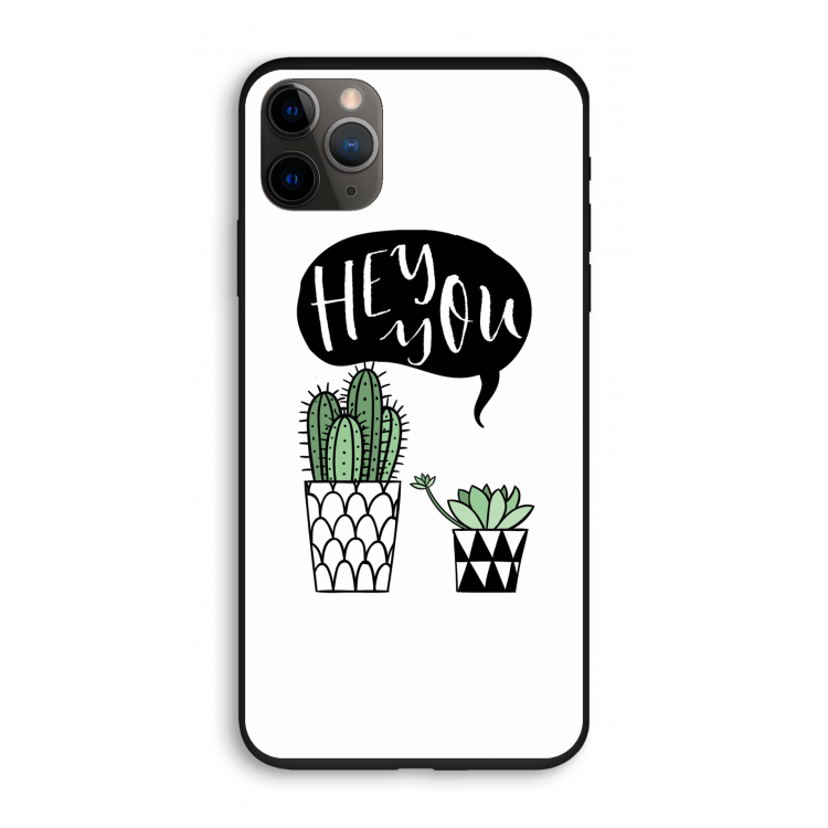 Hey you cactus: iPhone 11 Pro Biologisch afbreekbaar hoesje