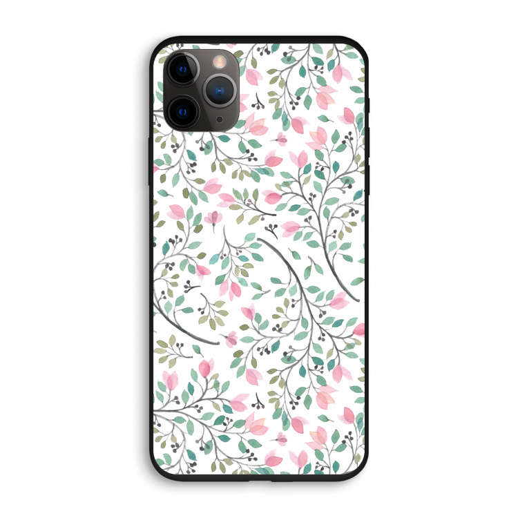 Sierlijke bloemen: iPhone 11 Pro Biologisch afbreekbaar hoesje